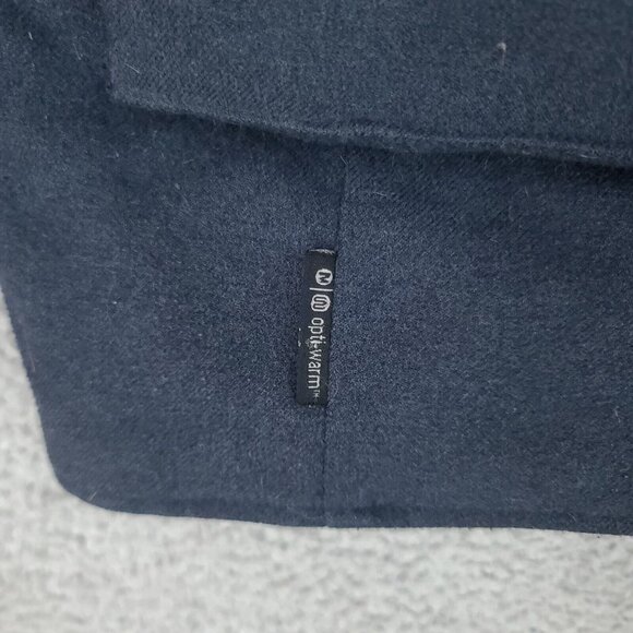 Merrell Jacket Mens Large Opti Warm Parka Coat Hooded Full Zip Blue - Picture 6 of 16